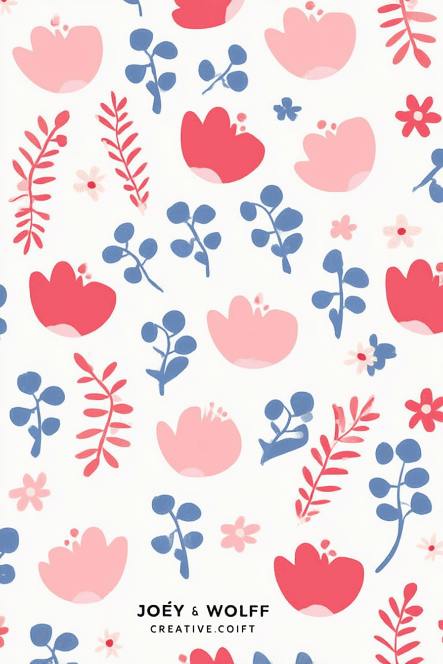 Blossom 1045 original repeating artwork