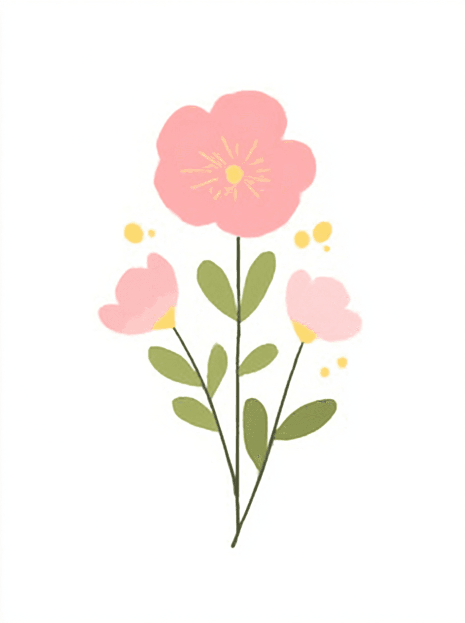 Blossom 1041 original repeating artwork