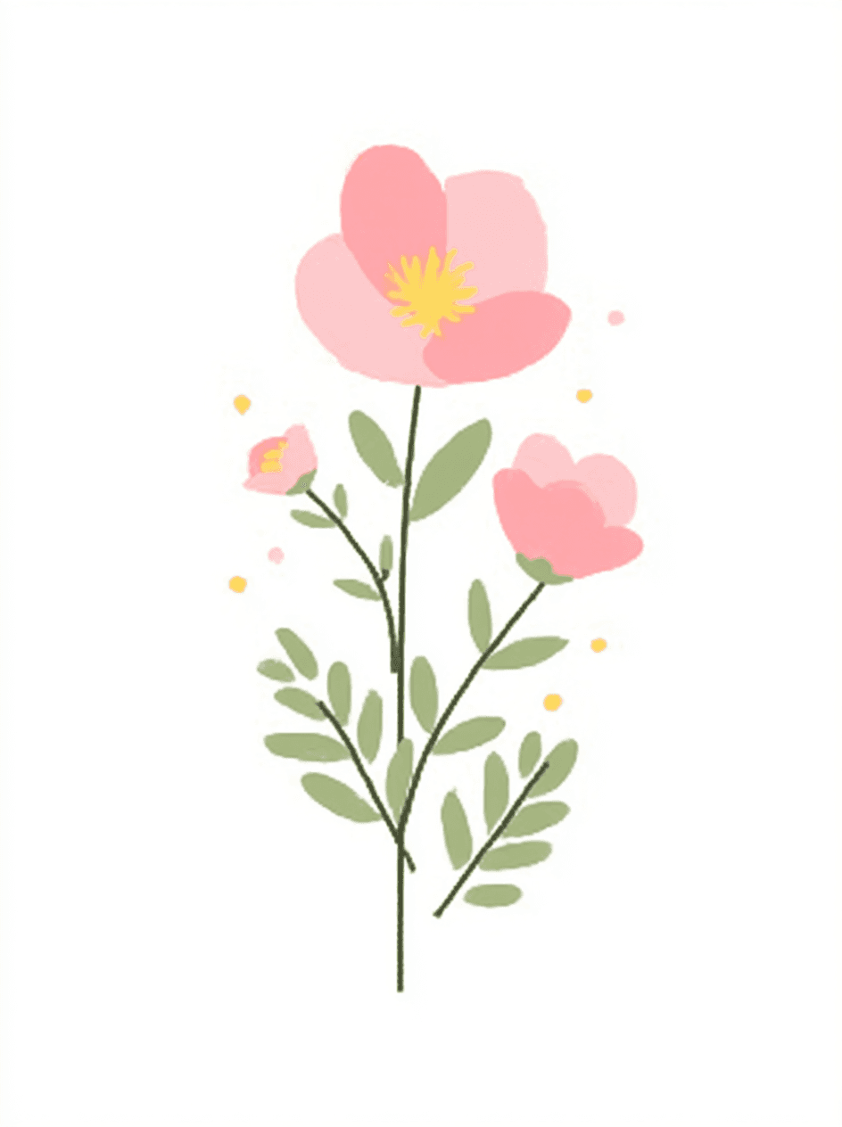 Blossom 1039 original repeating artwork