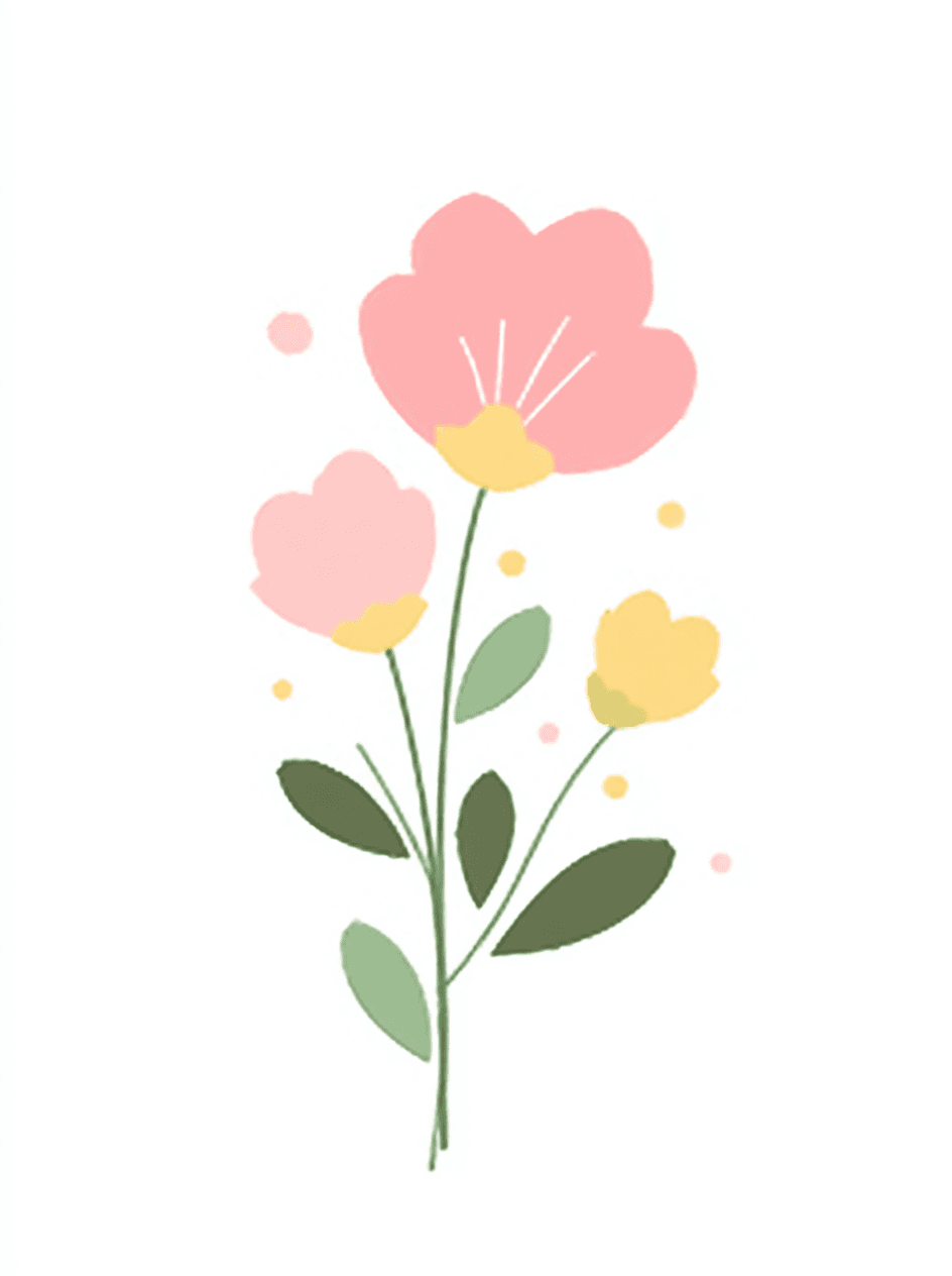 Blossom 1038 original repeating artwork