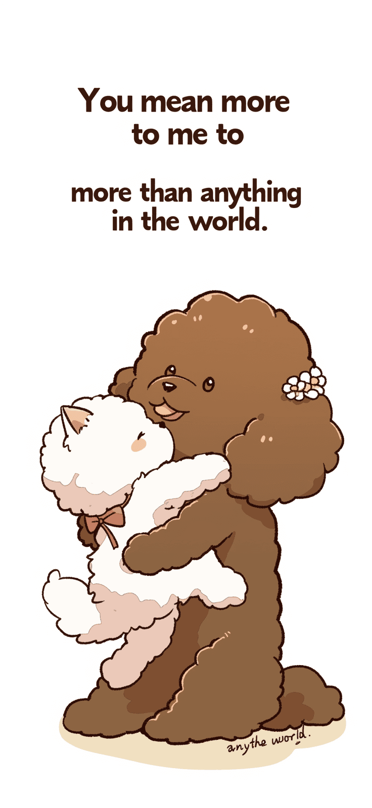 Puppy Zip original repeating artwork