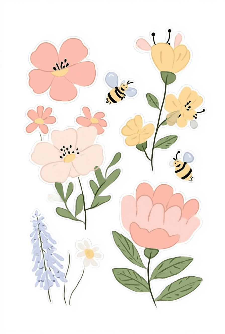 Blossom 1026 original repeating artwork