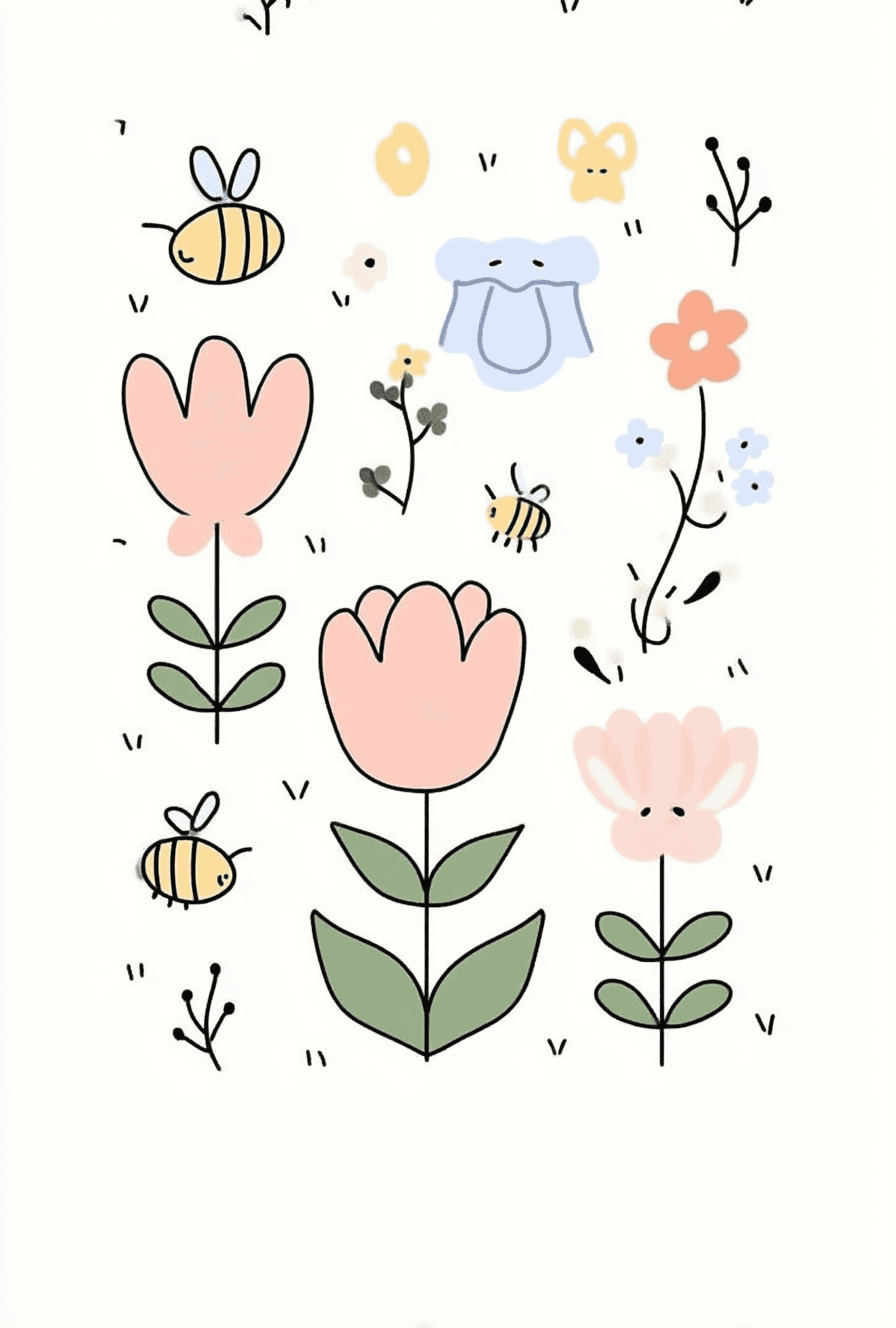 Blossom 1023 original repeating artwork