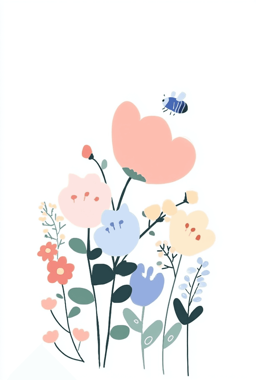 Blossom 1019 original repeating artwork
