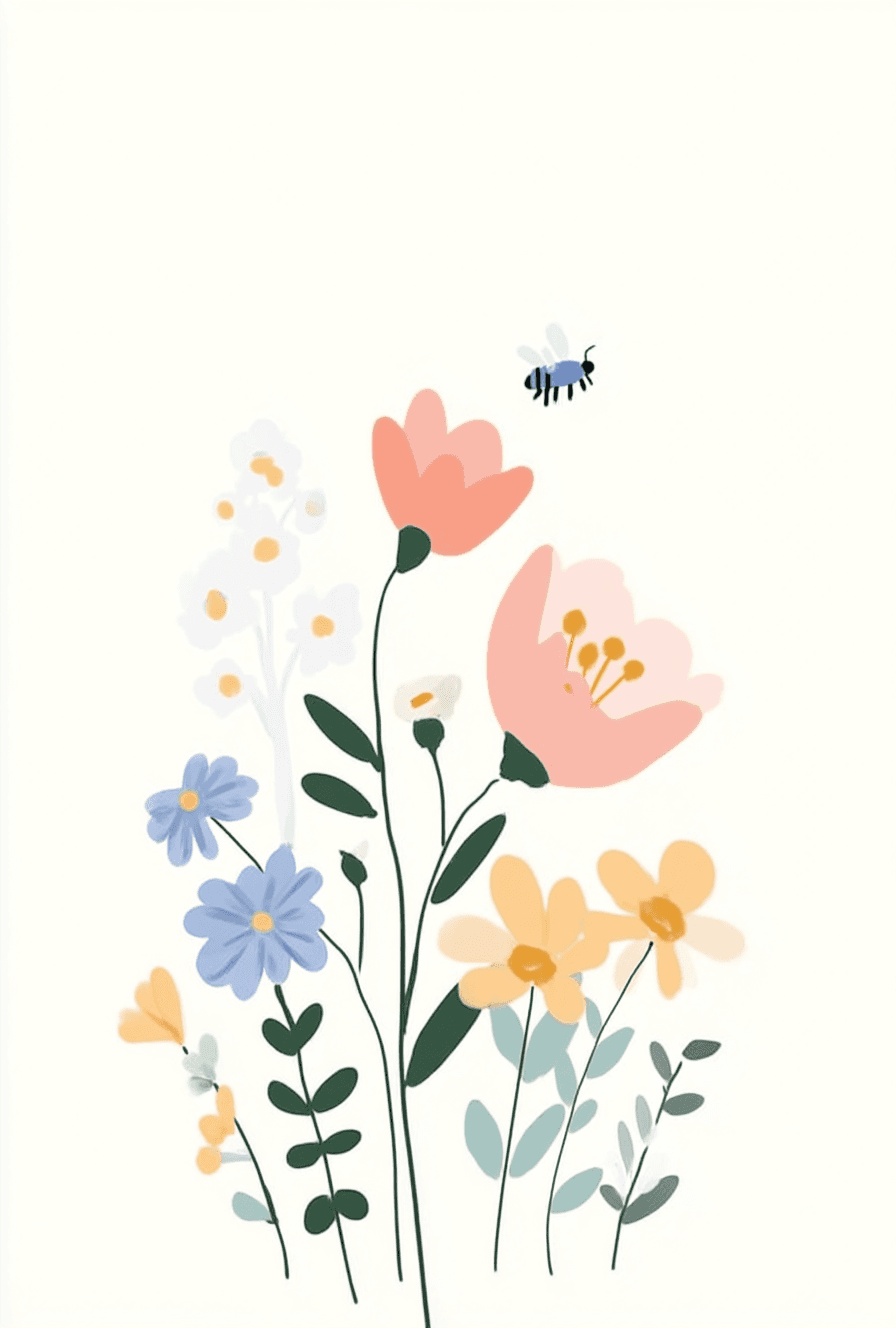 Blossom 1017 original repeating artwork