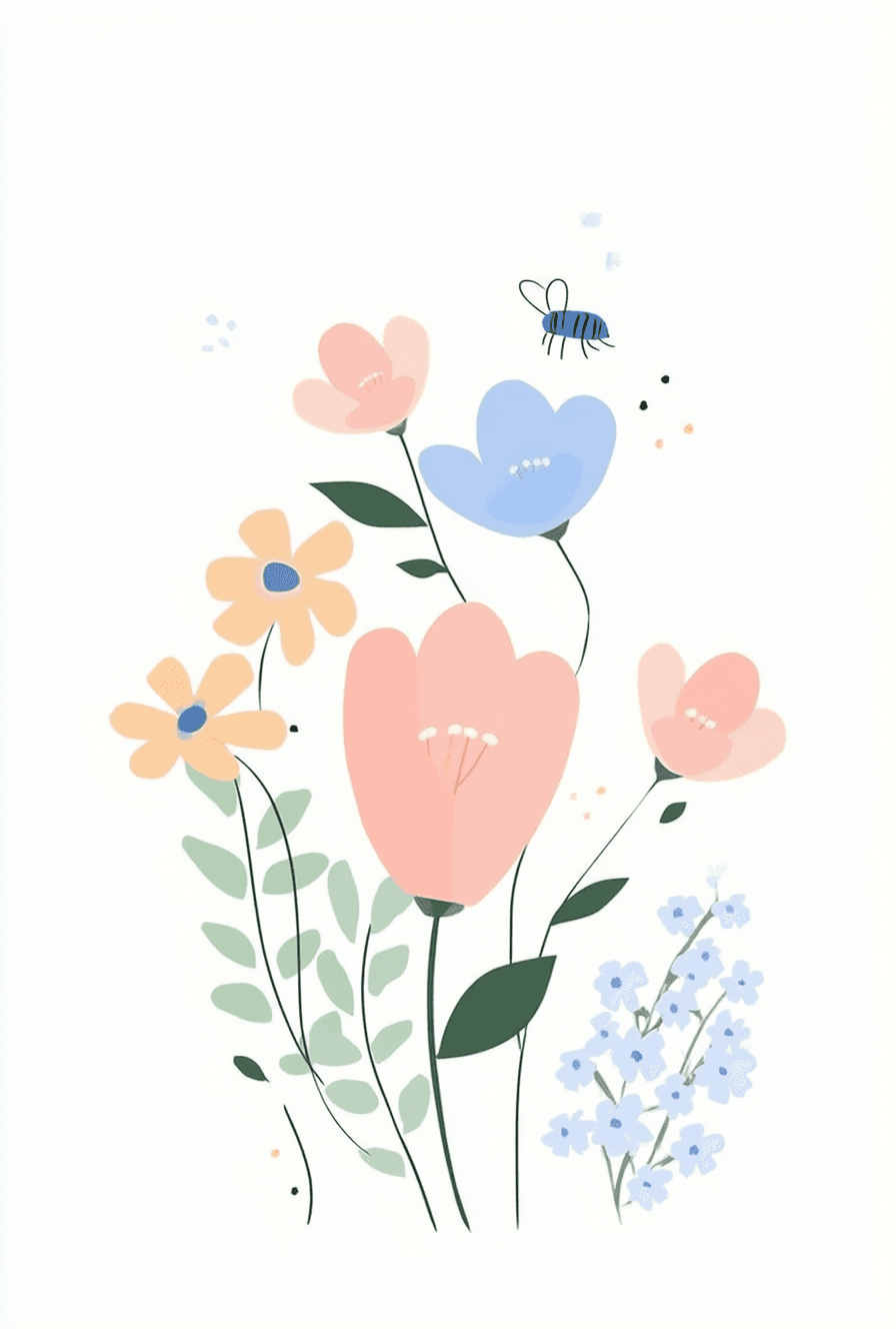 Blossom 1015 original repeating artwork