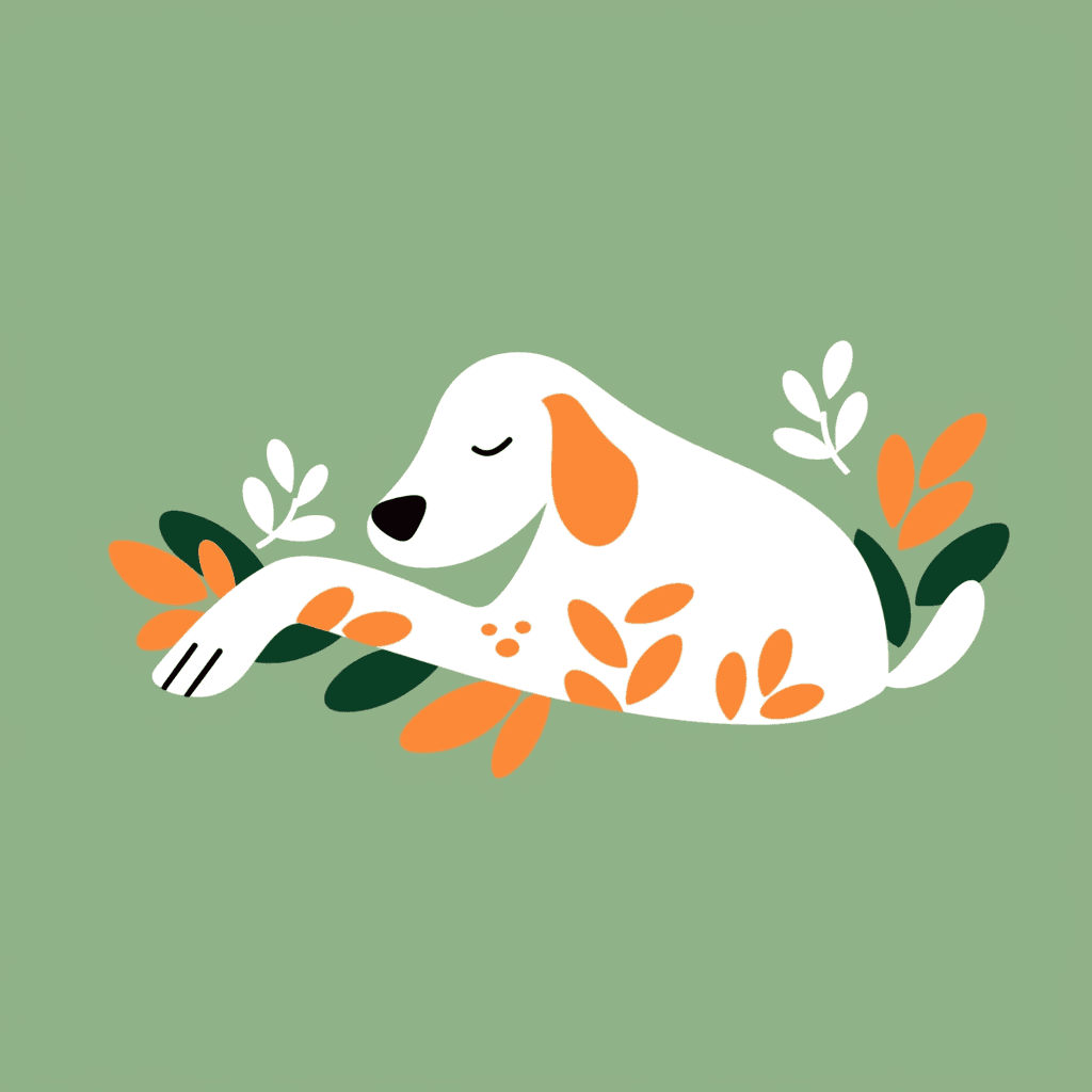 Puppy Dash original repeating artwork