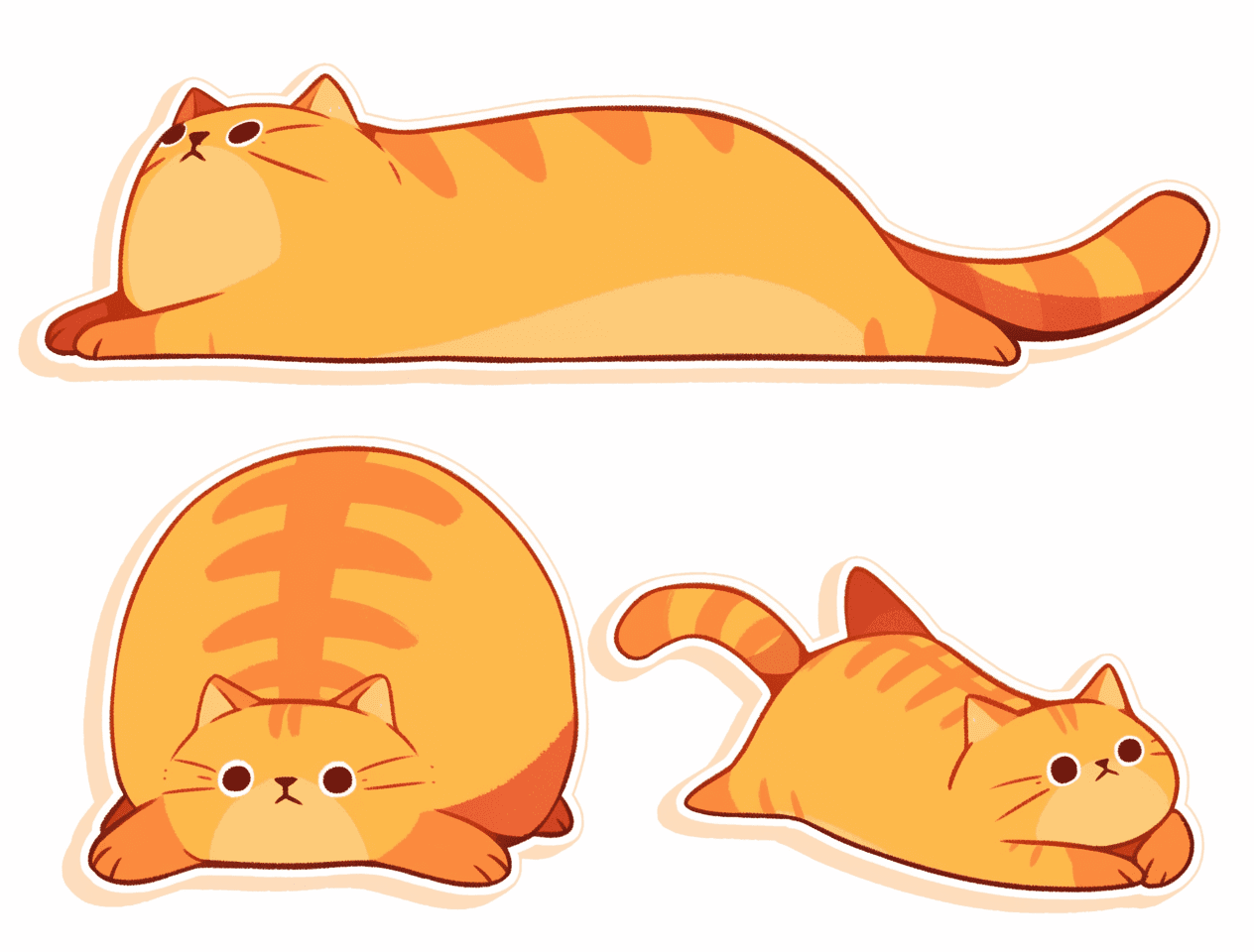 Cat 019 original repeating artwork
