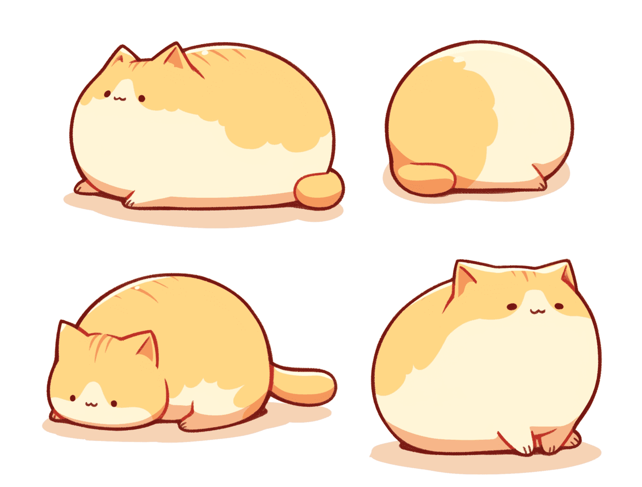 Cat 254 original repeating artwork