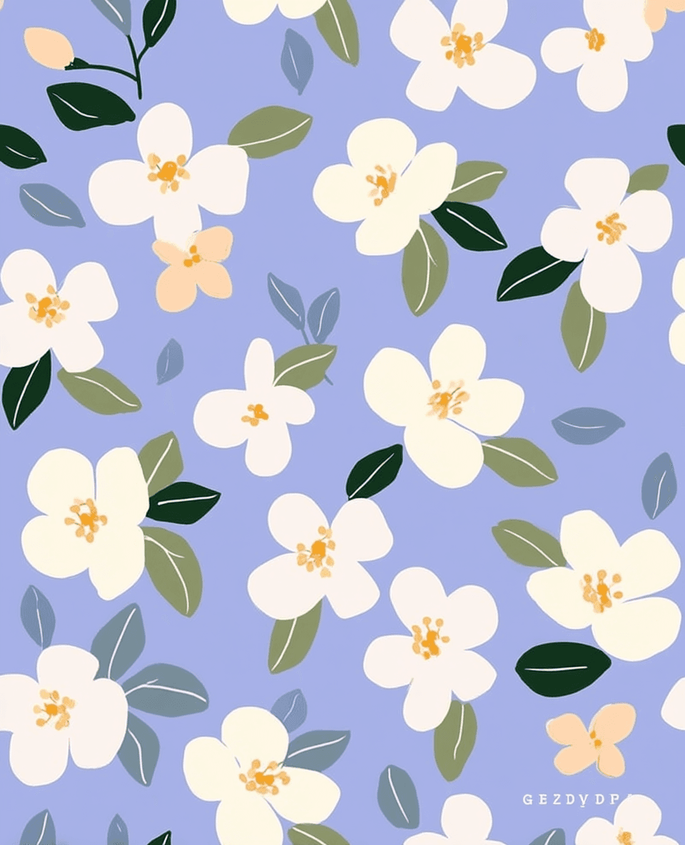 Blossom 973 original repeating artwork
