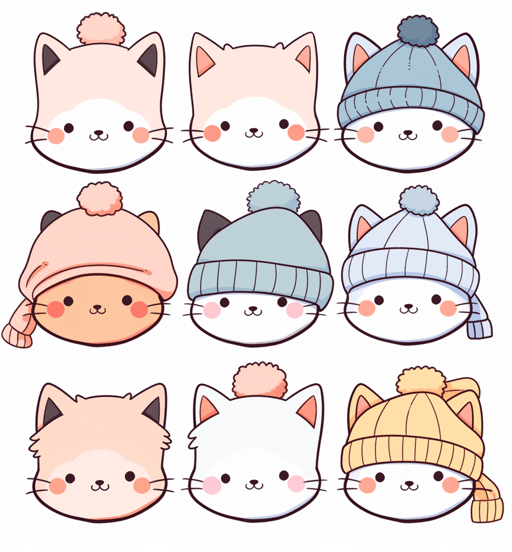 Cat Shine On original repeating artwork