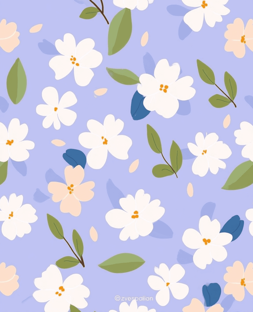 Blossom 966 original repeating artwork