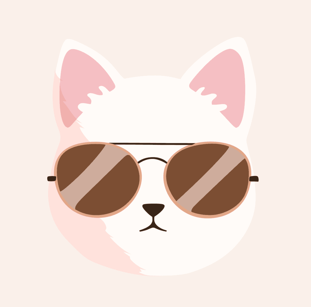 Cat 017 original repeating artwork