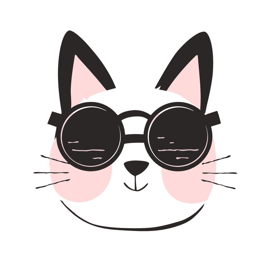 Cat Golden original repeating artwork