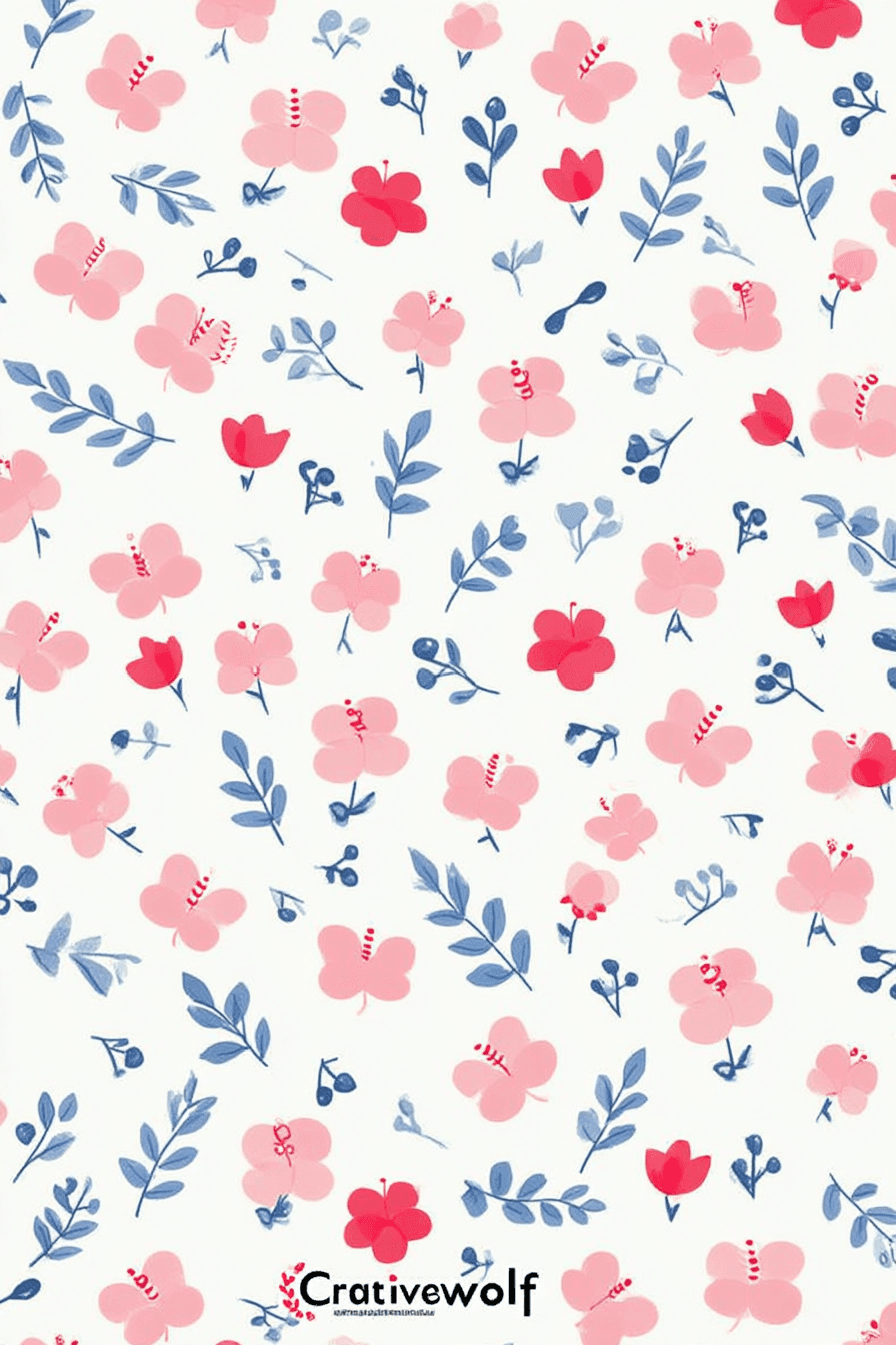 Blossom 914 original repeating artwork