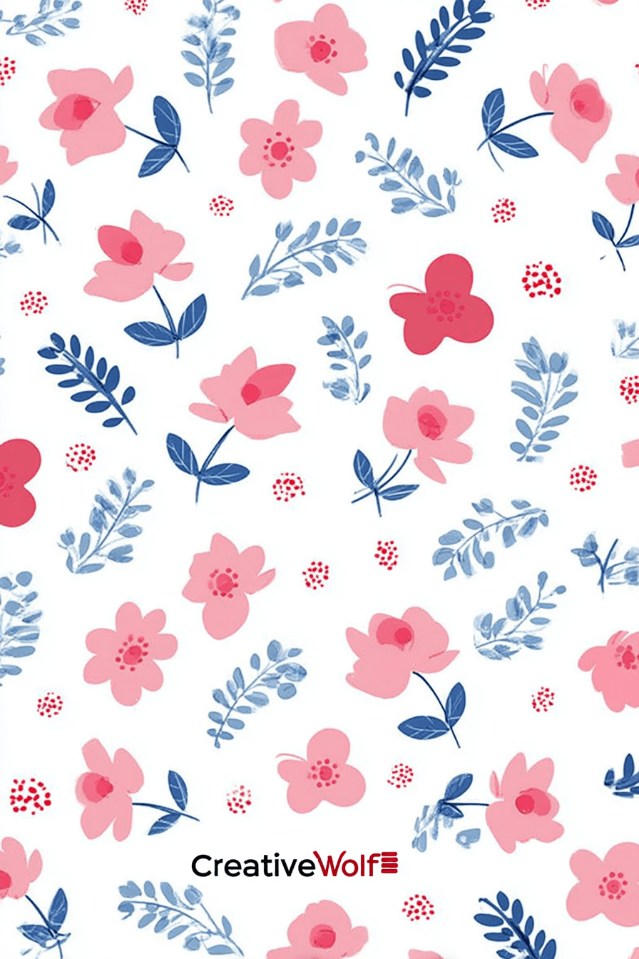 Blossom 911 original repeating artwork