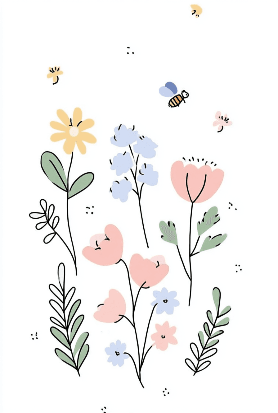 Blossom 899 original repeating artwork