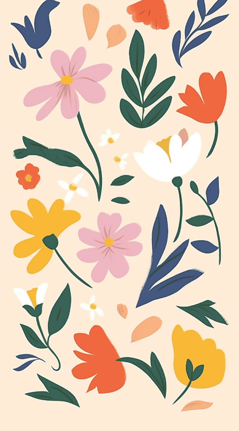 Blossom 895 original repeating artwork