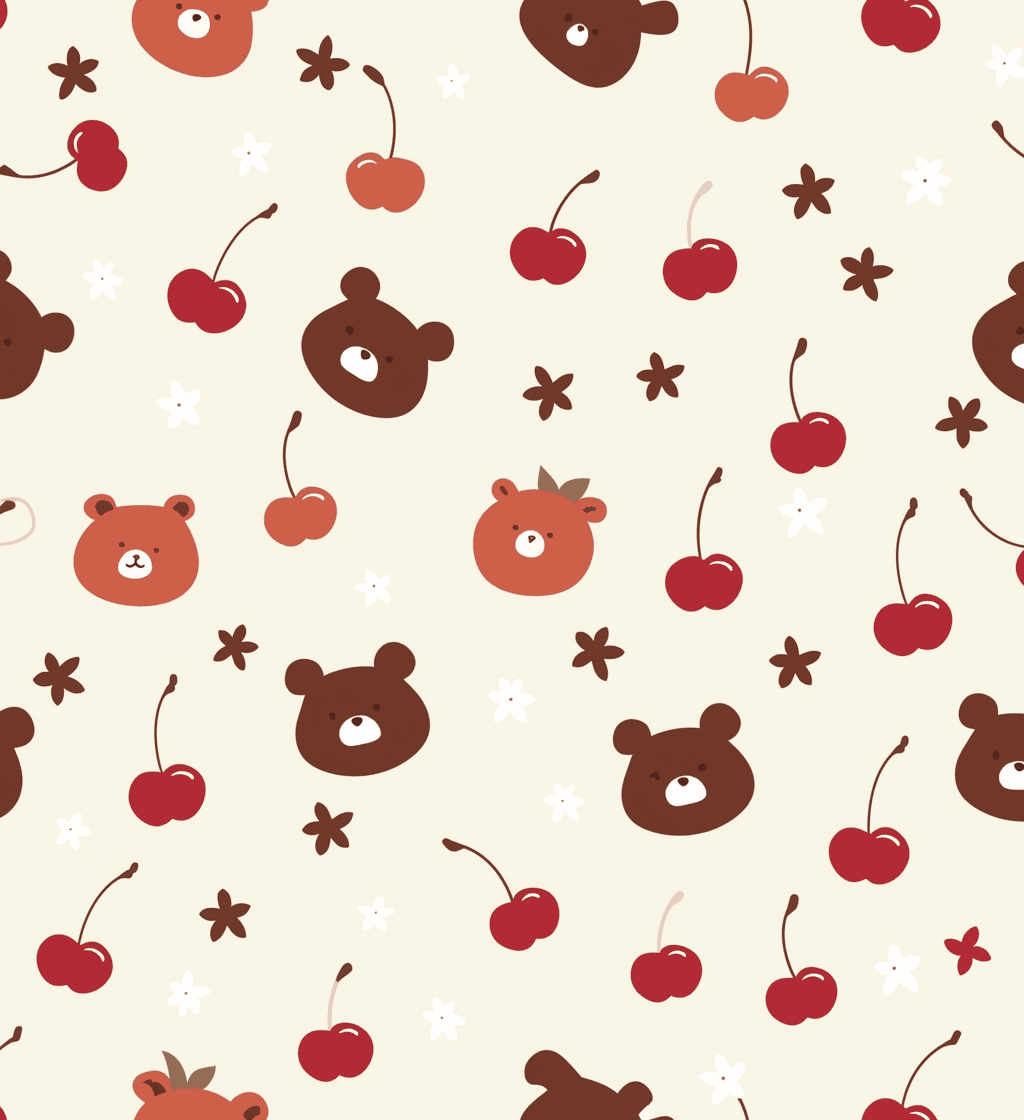 Cherry Boulevard original repeating artwork