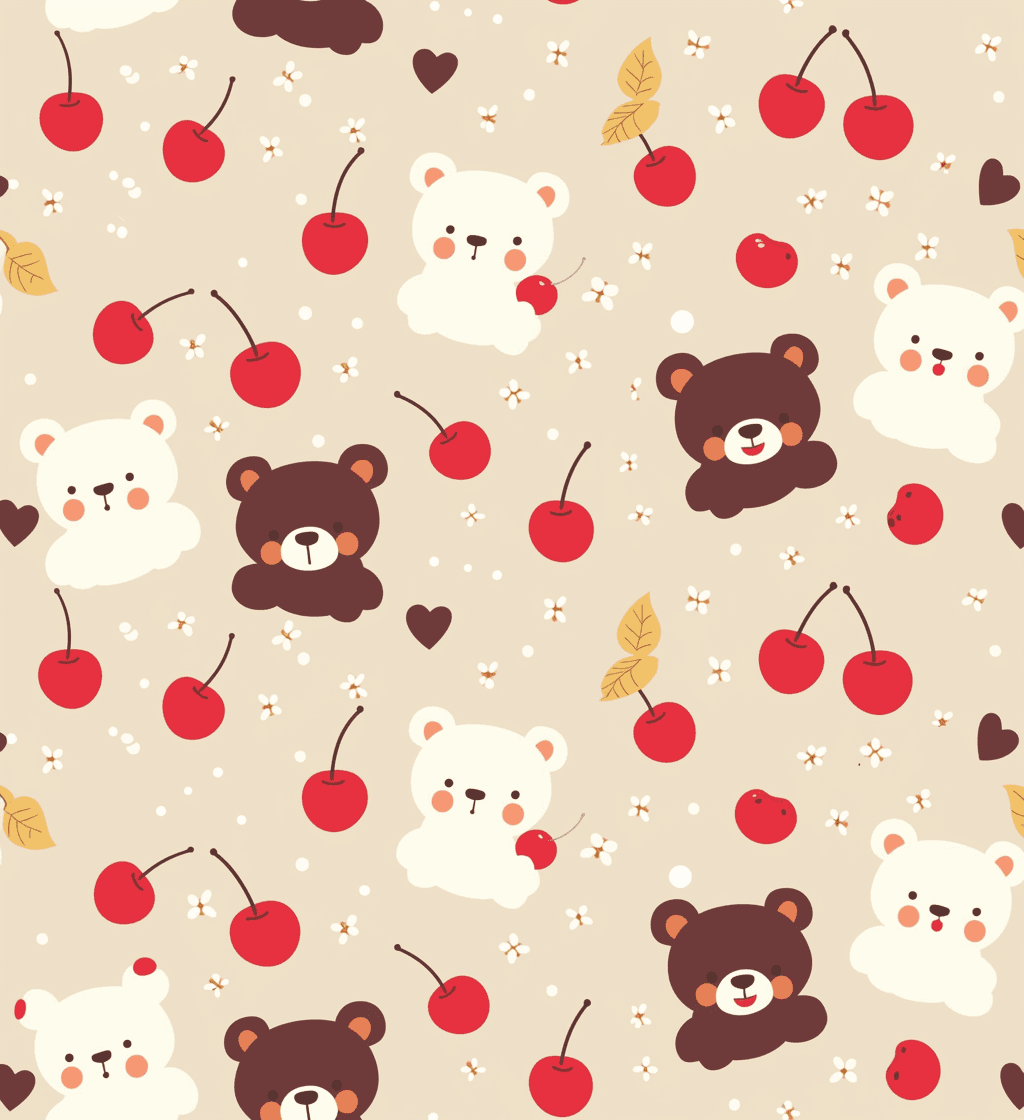 Cherry 014 original repeating artwork