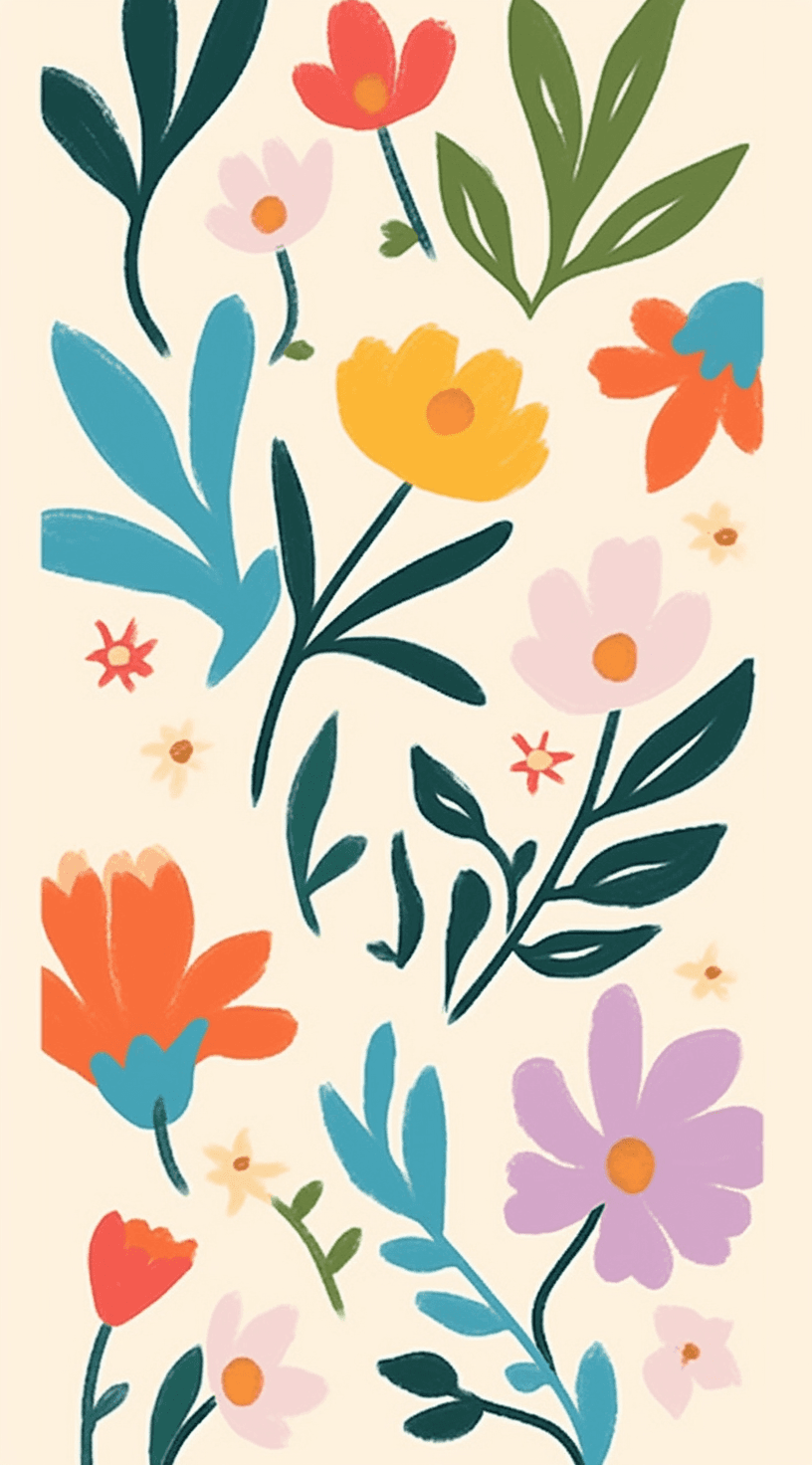 Blossom 894 original repeating artwork