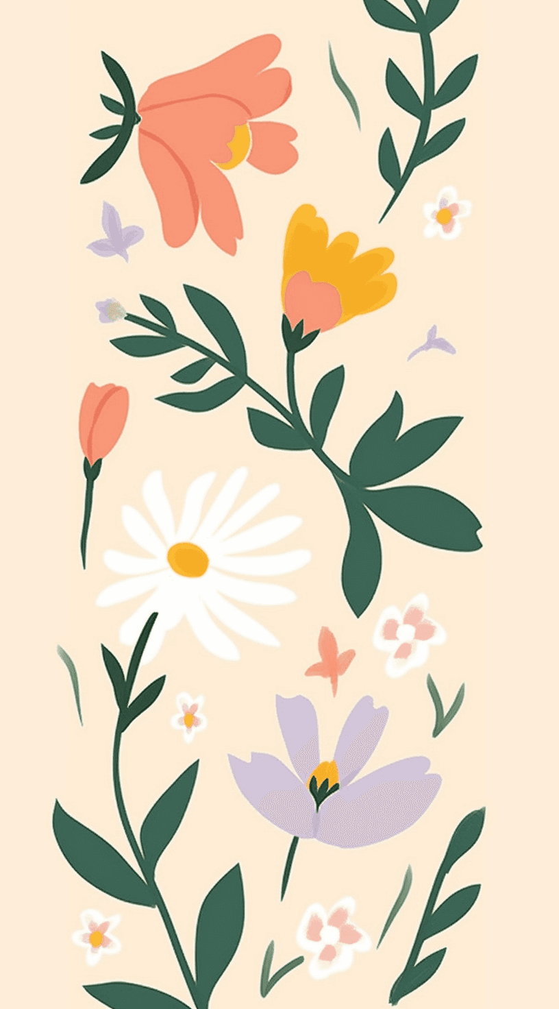 Blossom 893 original repeating artwork