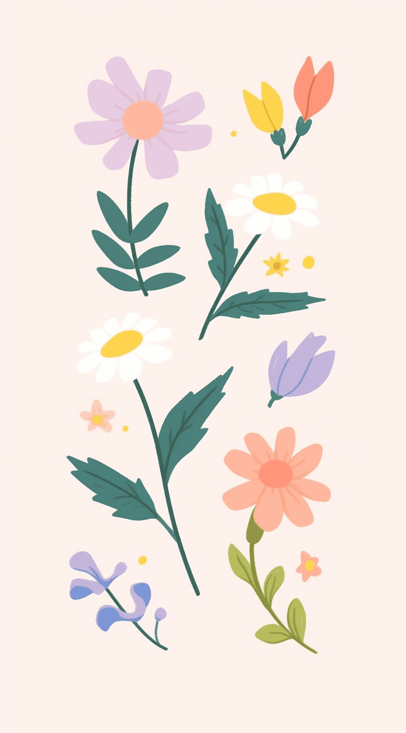 Blossom 891 original repeating artwork