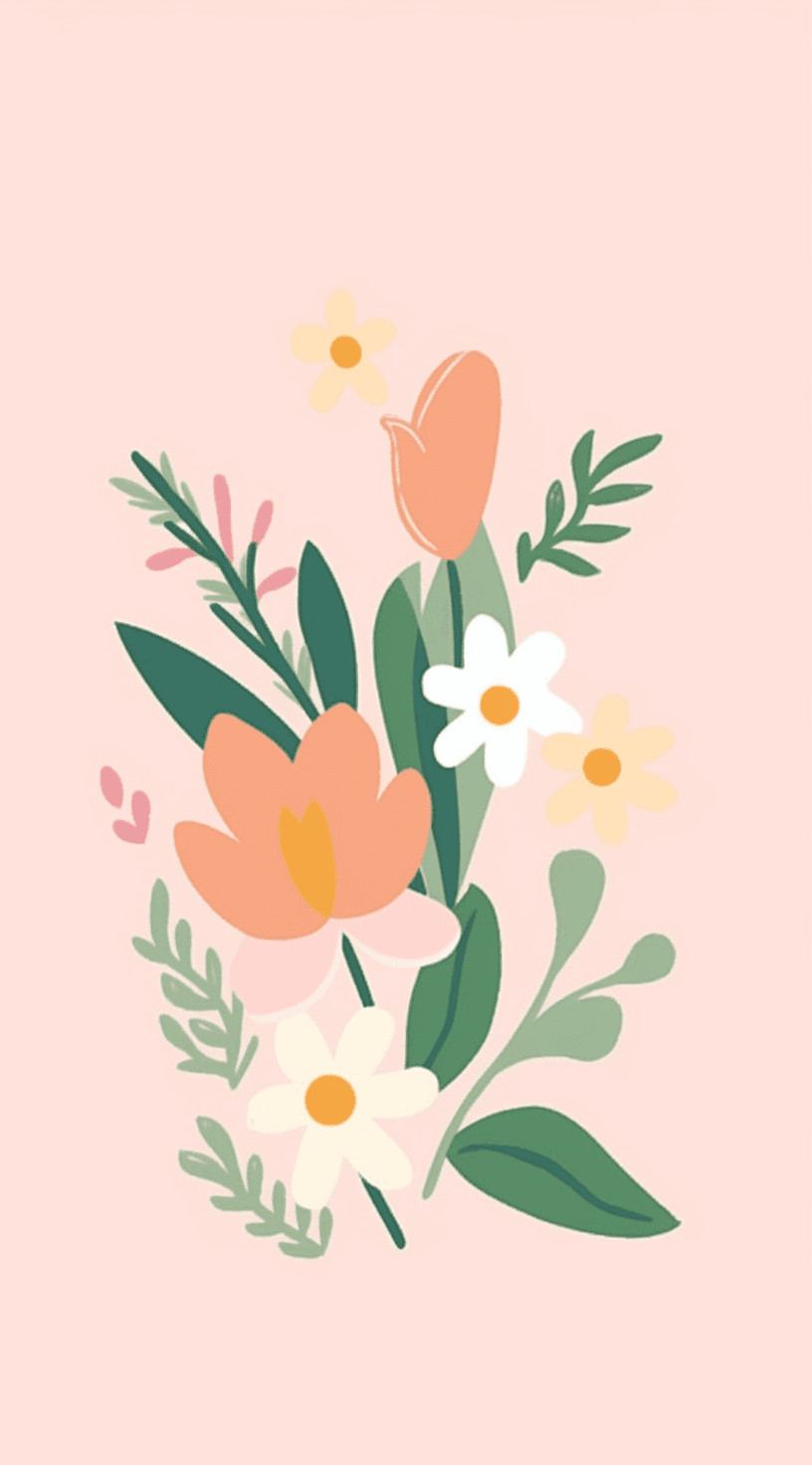 Blossom 889 original repeating artwork