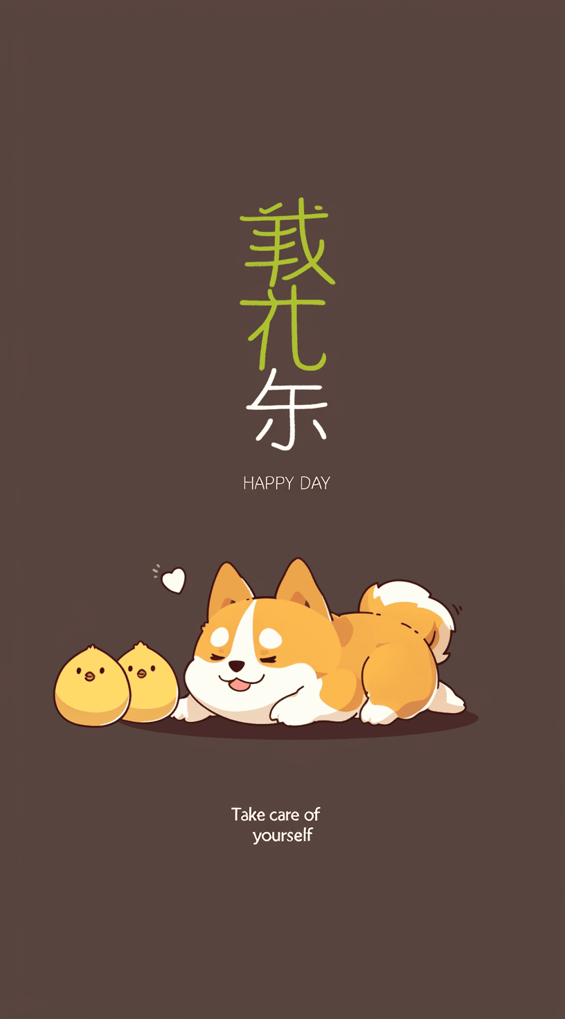 Dog Mono original repeating artwork