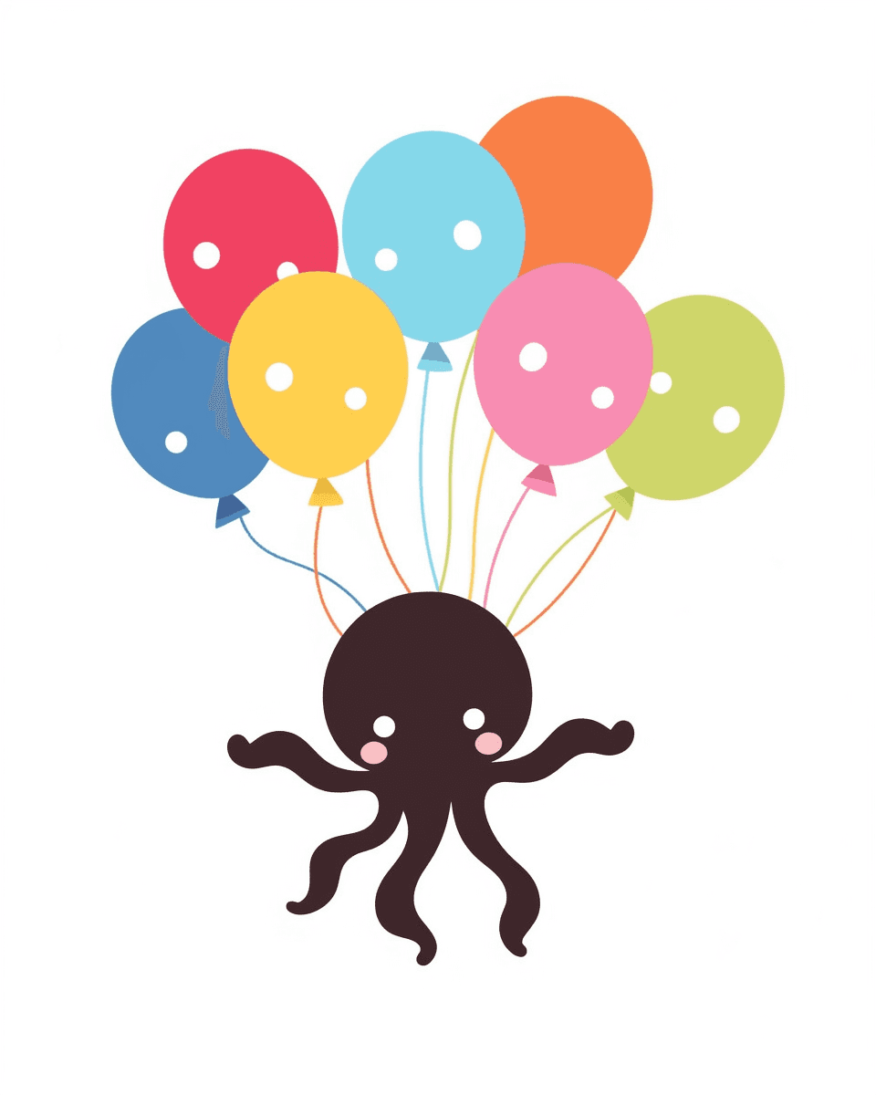 Octopus original repeating artwork