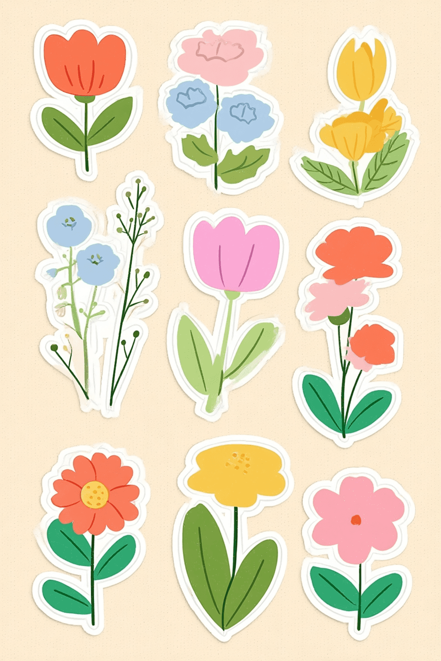 Blossom 836 original repeating artwork