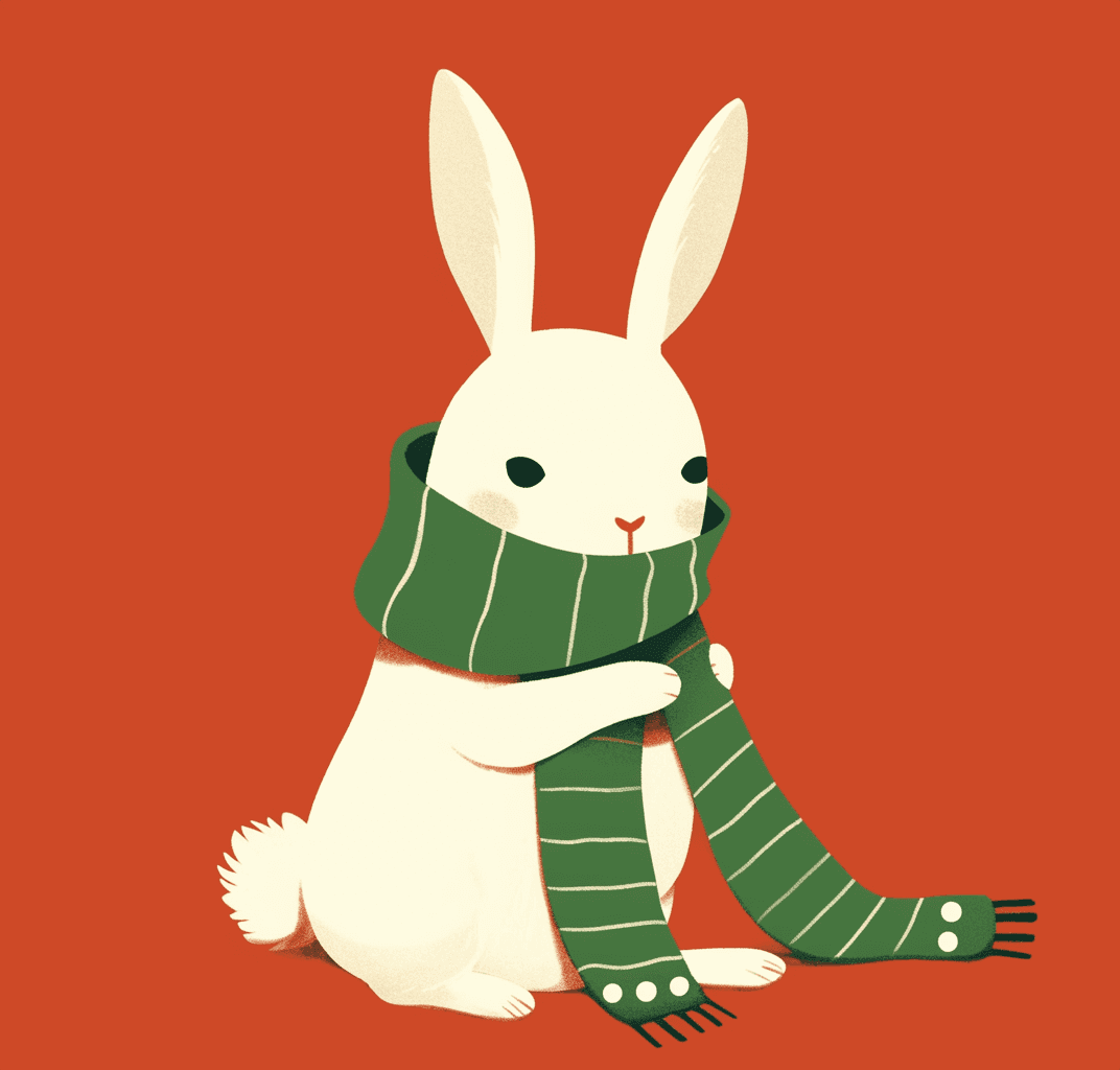Bunny Prism original repeating artwork