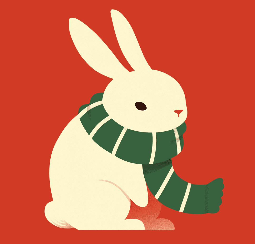 Bunny Press original repeating artwork