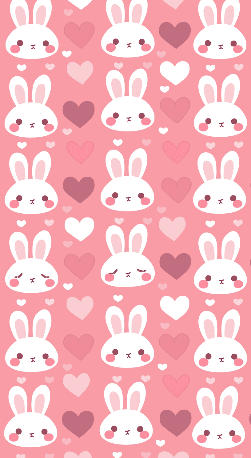 Bunny Golden original repeating artwork