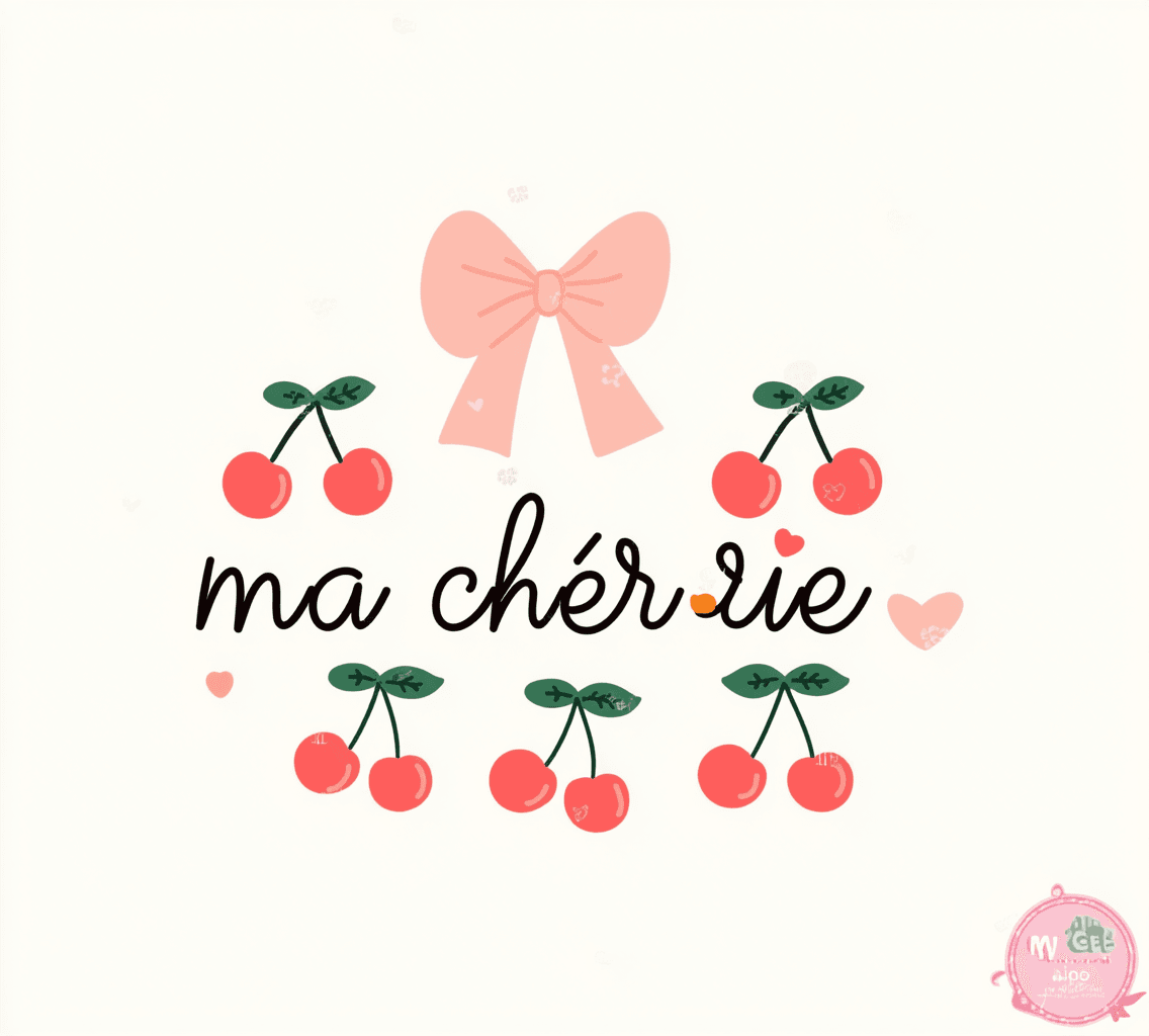 Cherry 009 original repeating artwork