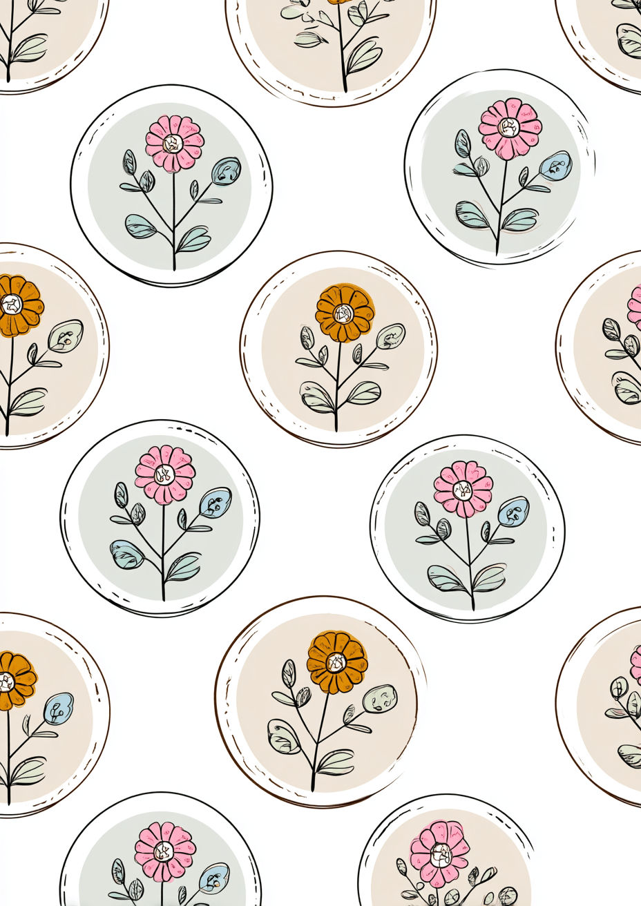 Blossom 809 original repeating artwork
