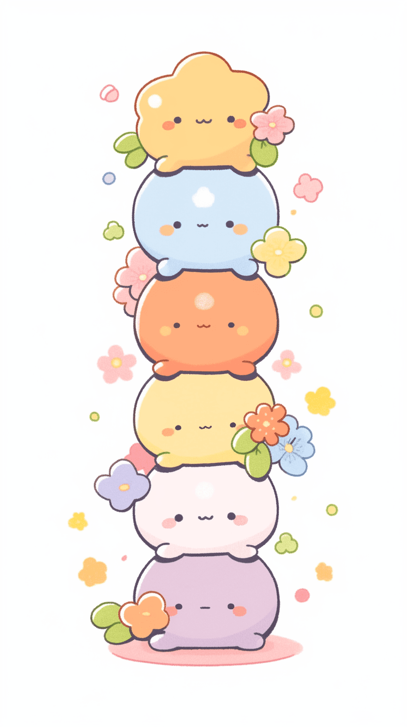 Cartoon Trail original repeating artwork