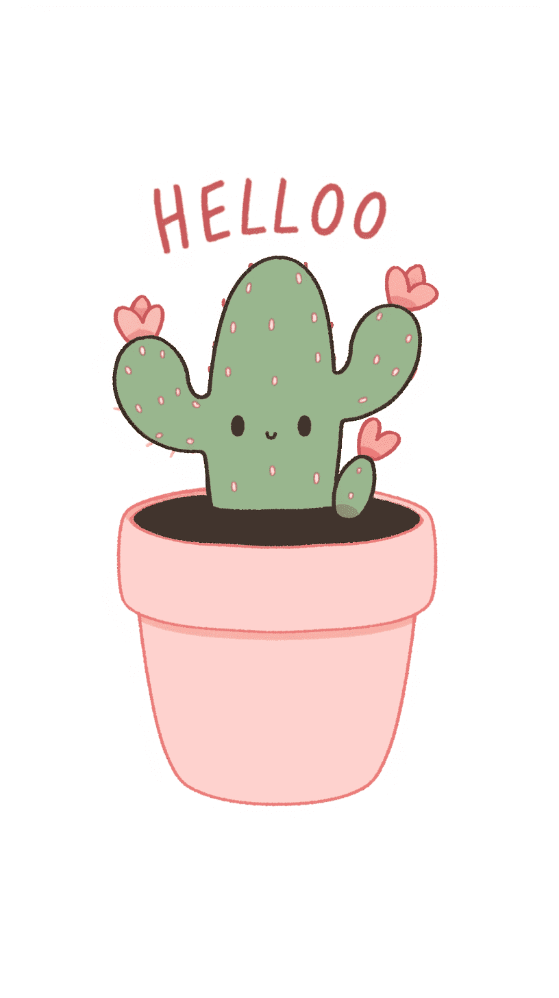 Cactus Squad original repeating artwork