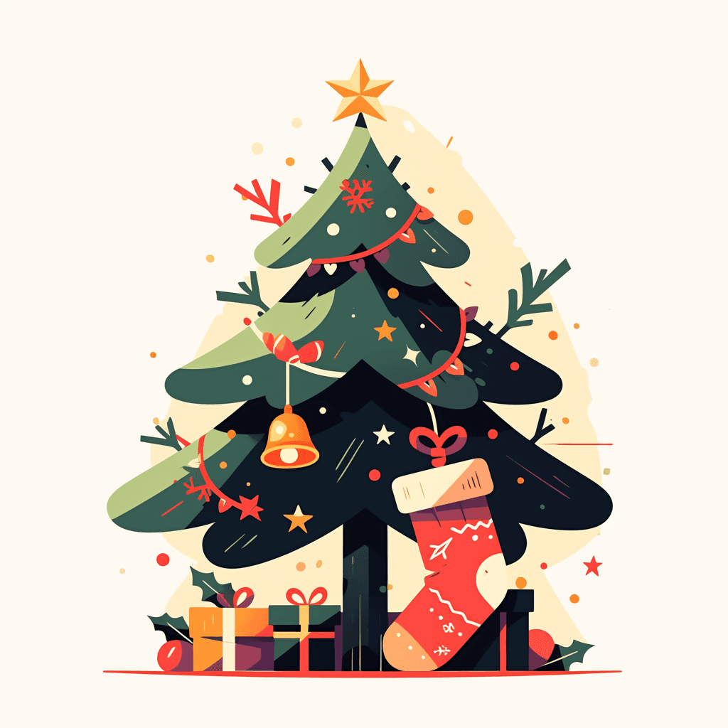 Christmas Tree 627 original repeating artwork