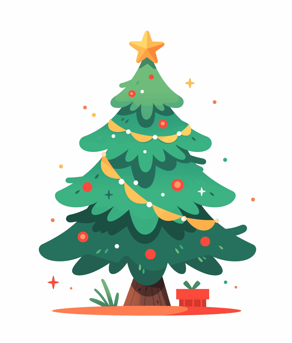 Christmas Christmas Tree 052 original repeating artwork