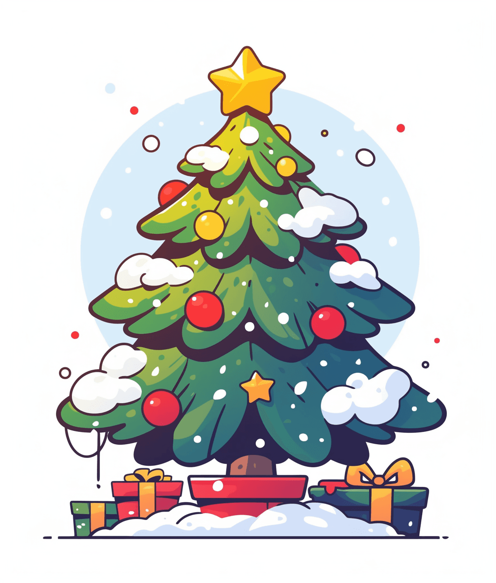 Christmas Tree 570 original repeating artwork