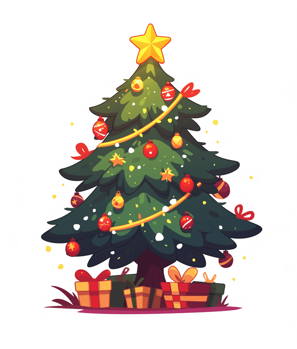 Christmas Tree 654 original repeating artwork