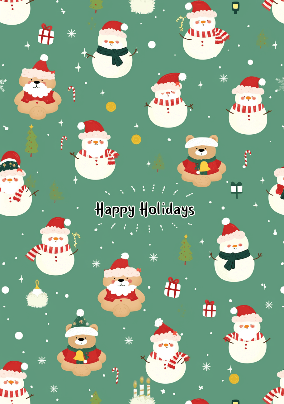 Christmas Design 272 original repeating artwork