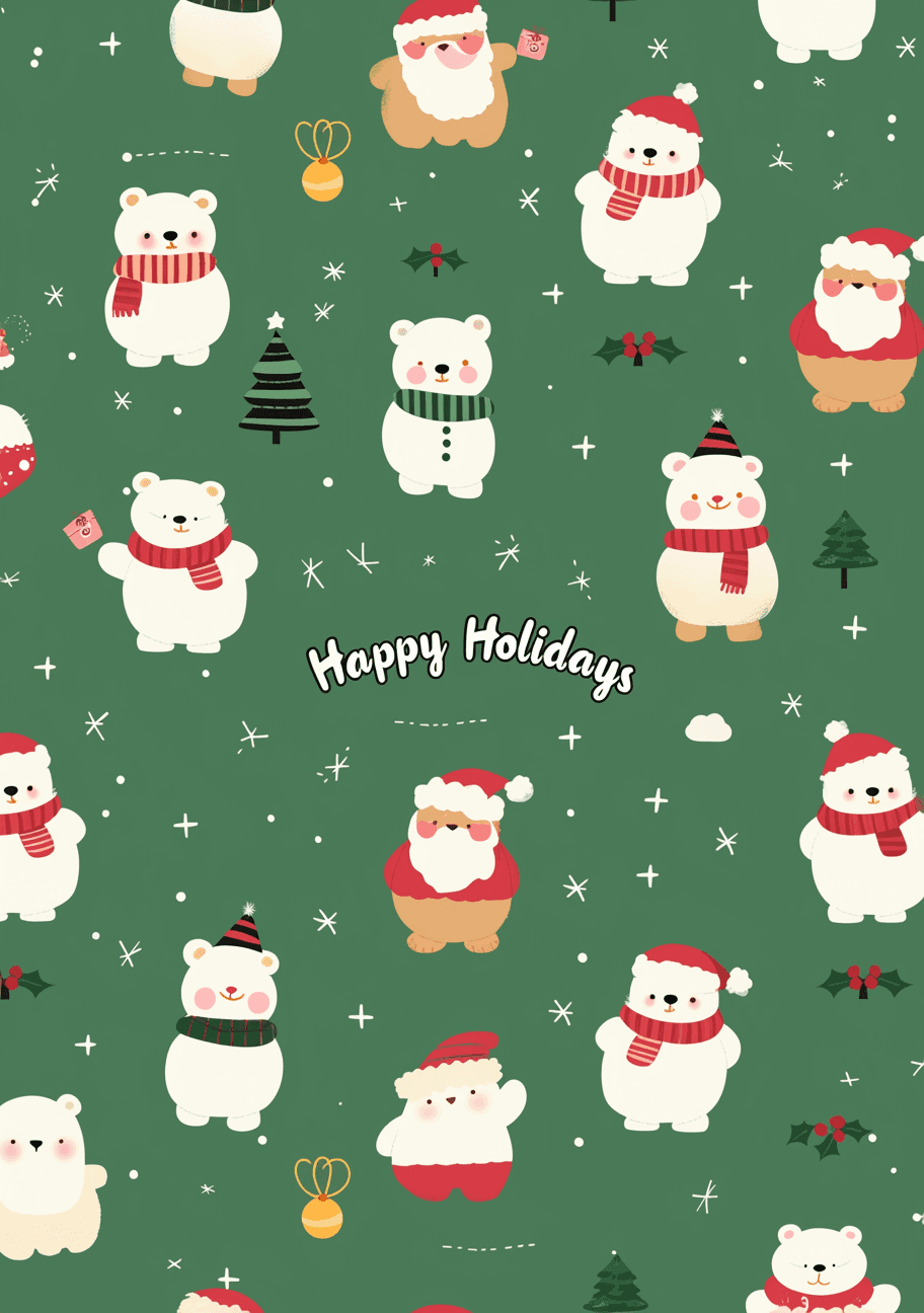 Christmas Design 163 original repeating artwork