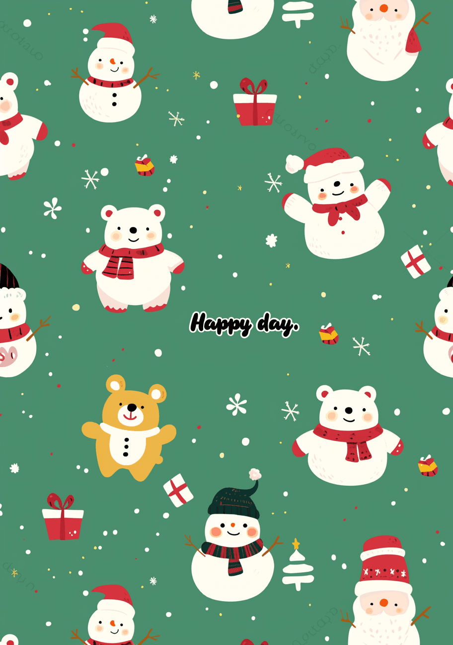 Christmas Design 104 original repeating artwork