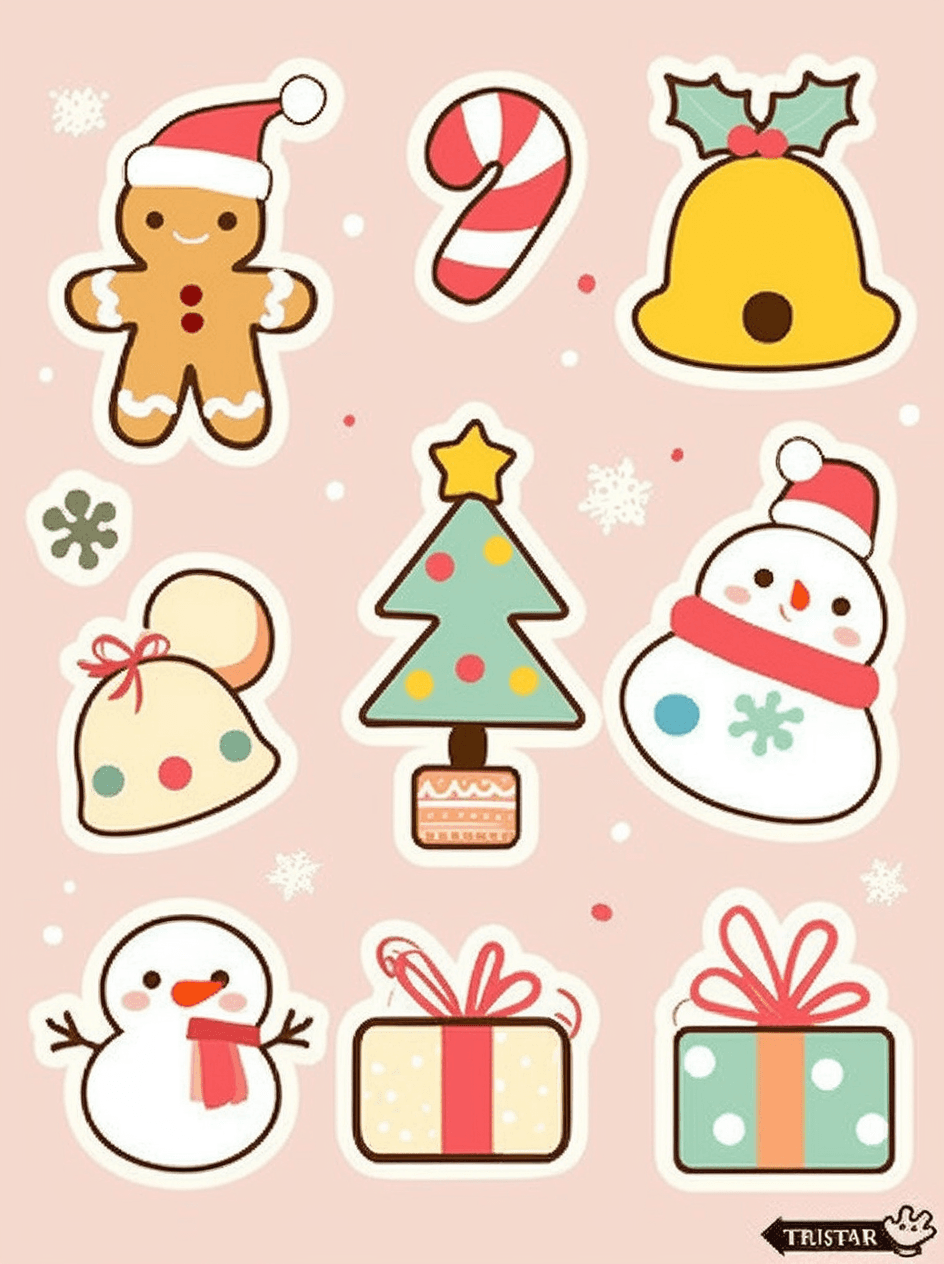 Christmas Design Road original repeating artwork