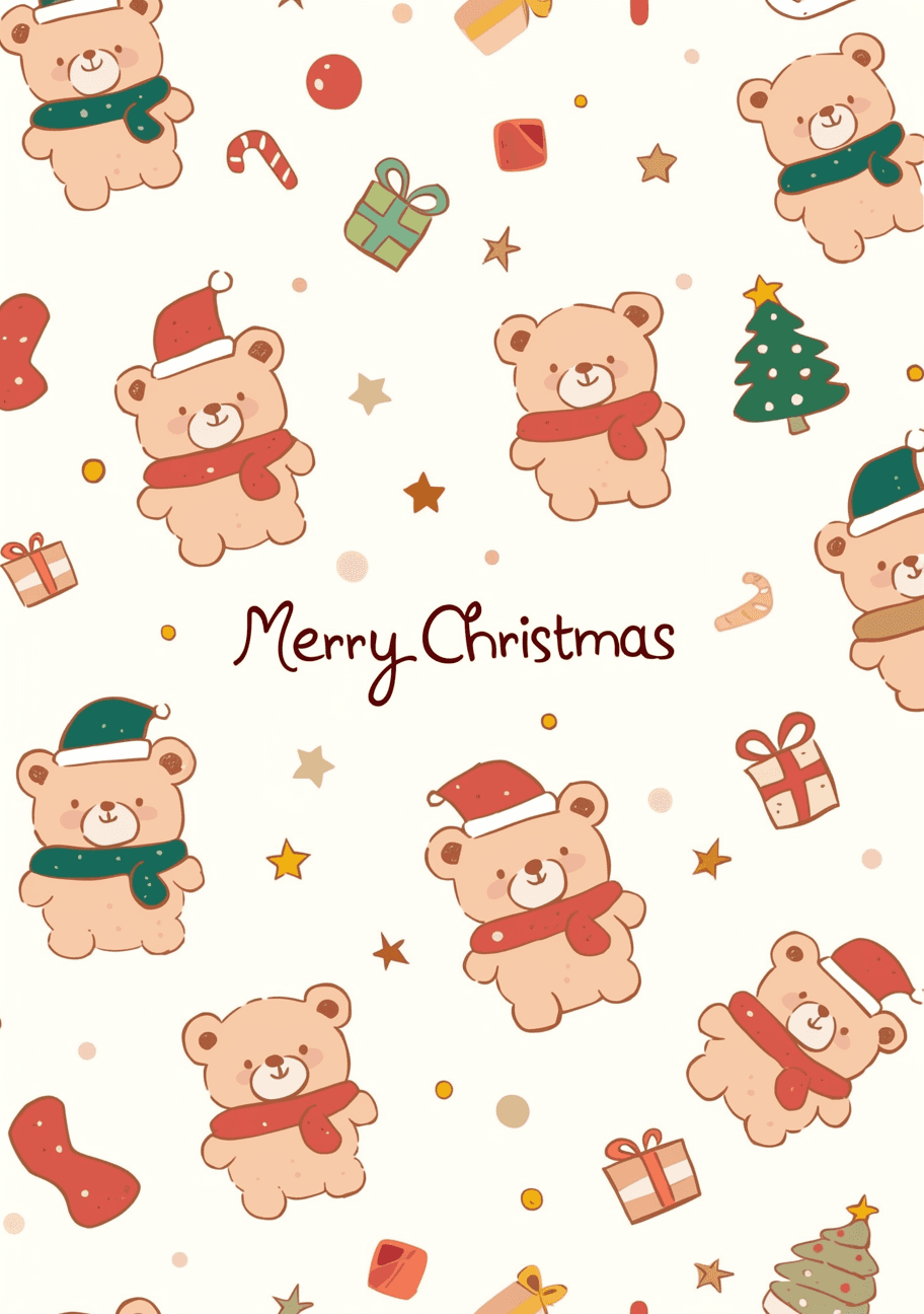 Christmas Design Flip original repeating artwork
