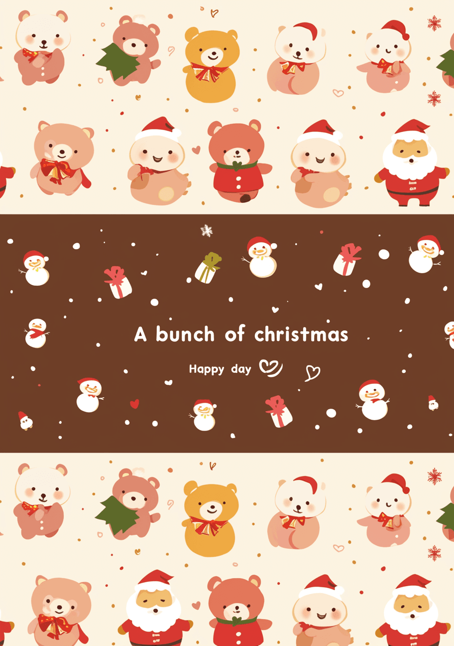 Christmas Design 141 original repeating artwork