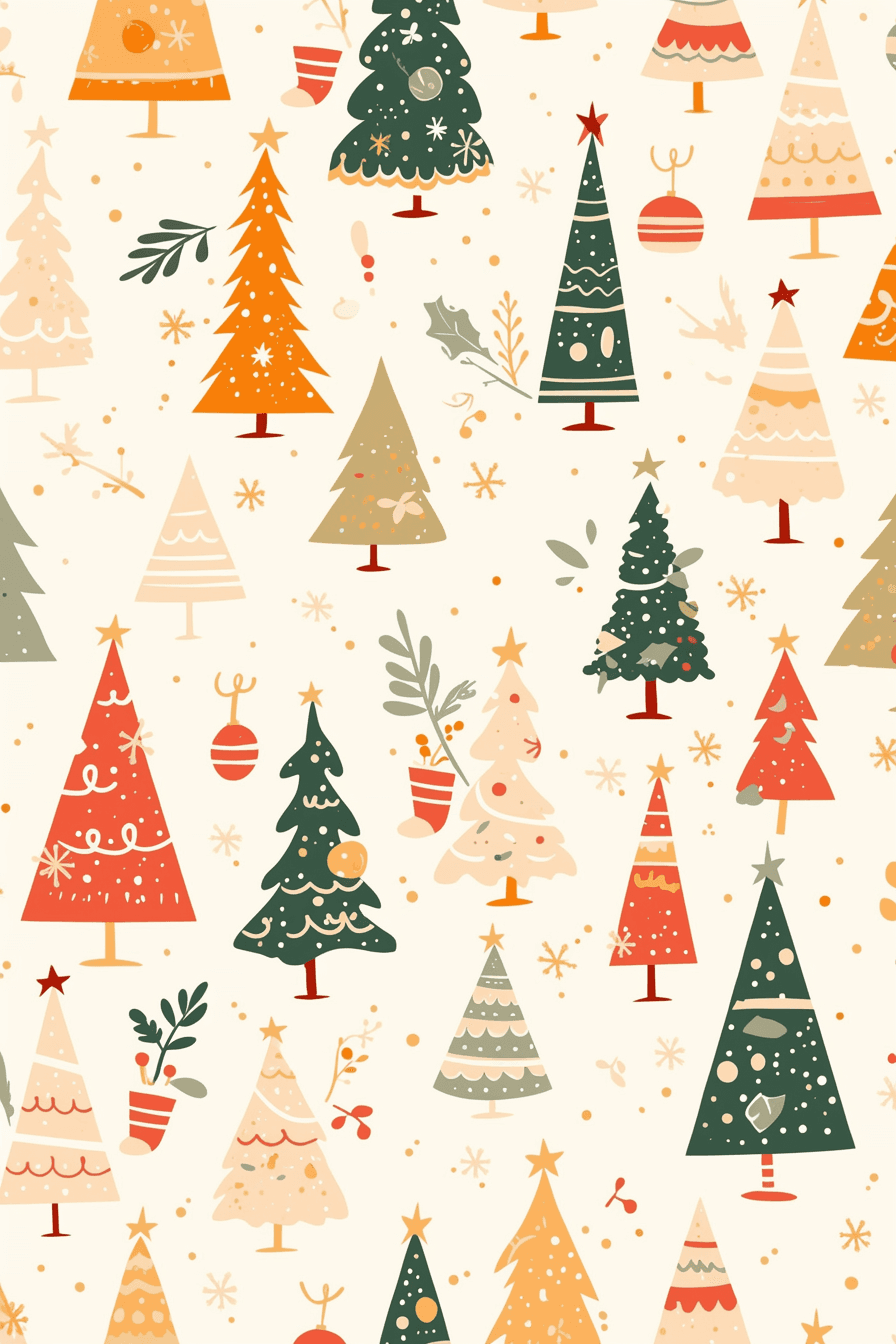 Christmas Design 140 original repeating artwork