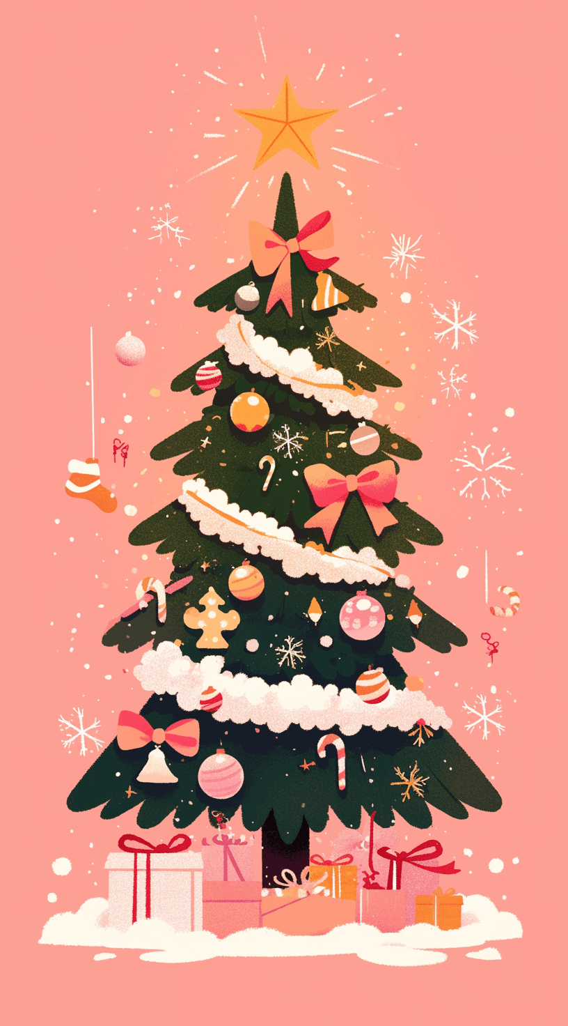Christmas Tree 191 original repeating artwork